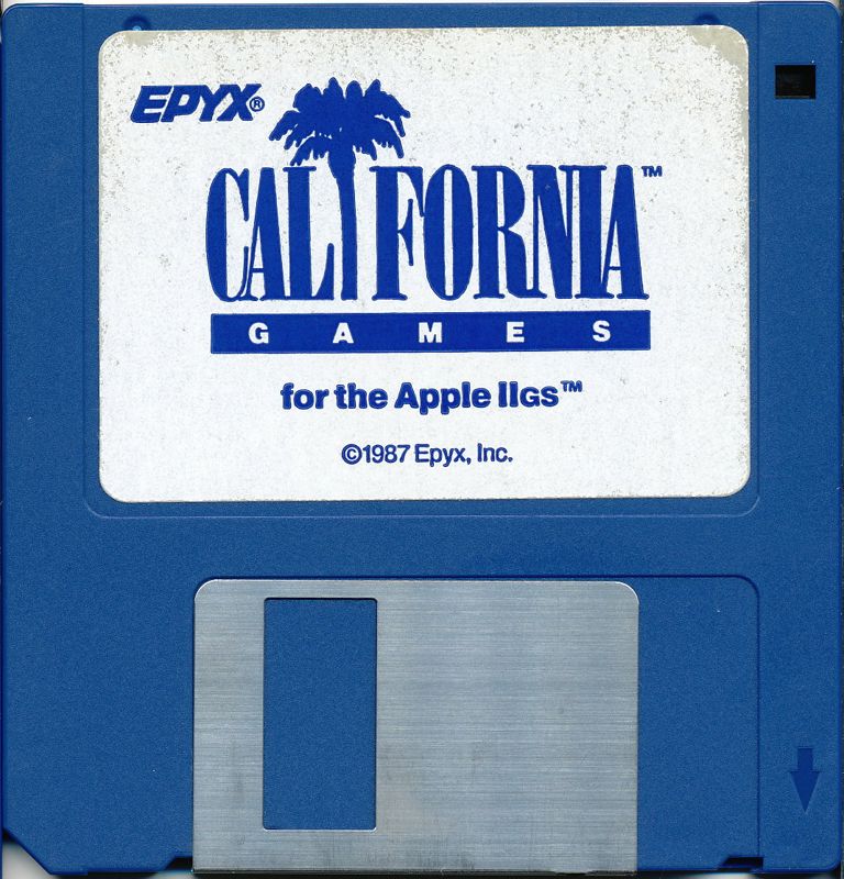 Media for California Games (Apple IIgs)