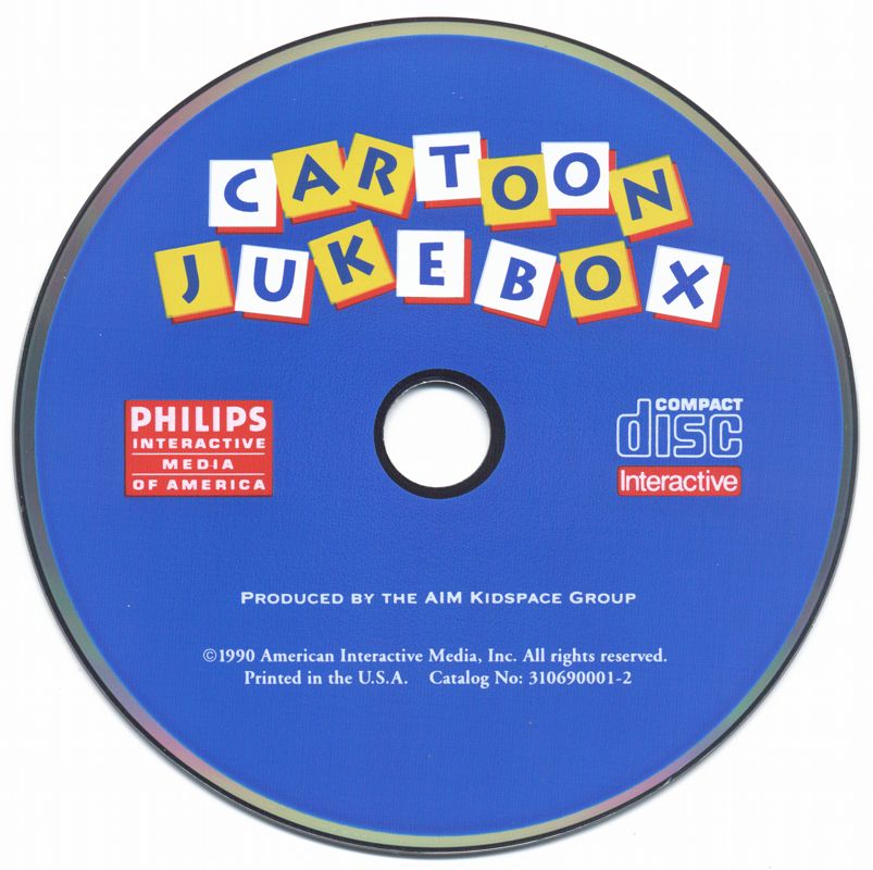 Cartoon Jukebox cover or packaging material - MobyGames