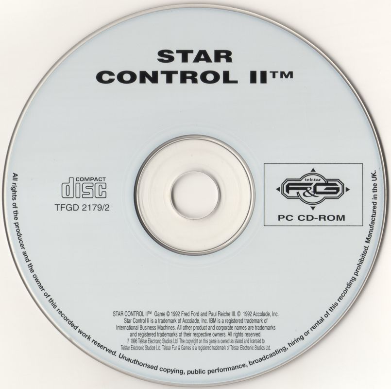 Media for Star Control II (DOS) (Telstar Fun & Games release)