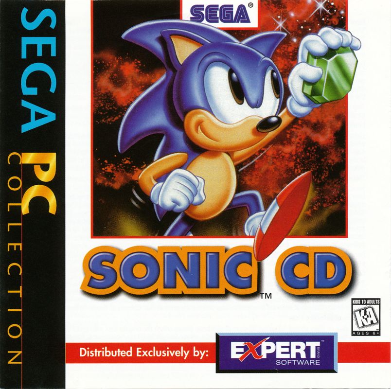 Other for Sonic CD (Windows): Jewel Case - Front