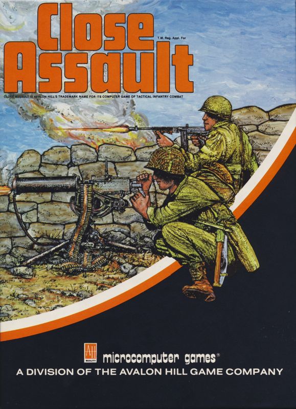 Front Cover for Close Assault (Apple II and Atari 8-bit and TRS-80)