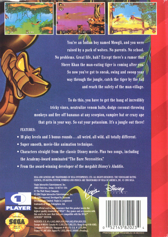 Jungle Book  Old DOS Games packaged for latest OS