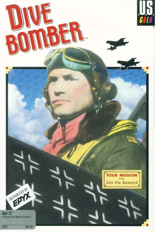 Front Cover for Dive Bomber (Atari ST)