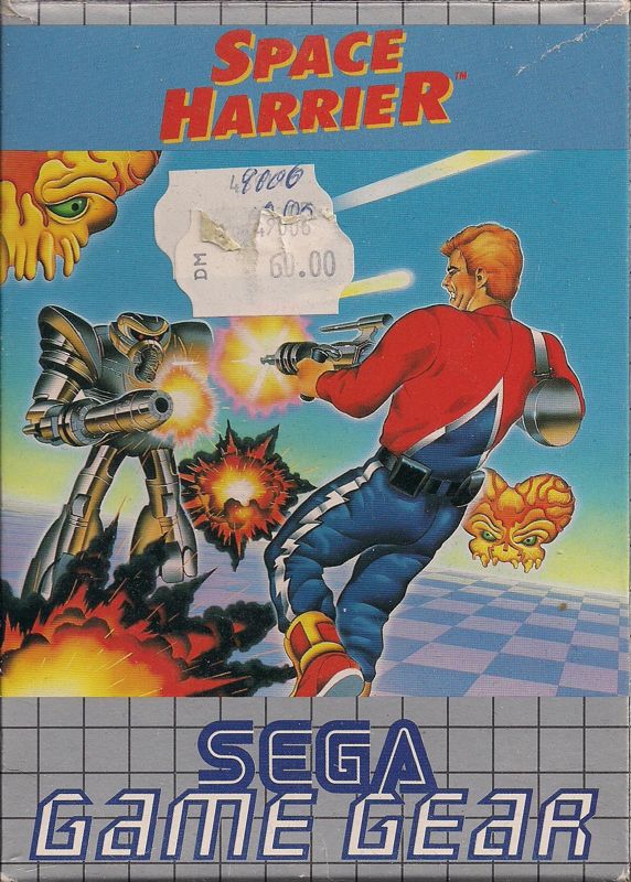 Front Cover for Space Harrier (Game Gear)
