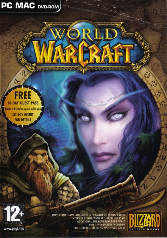 Other for World of WarCraft (Macintosh and Windows) (DVD release (2007)): Keep Case - Front