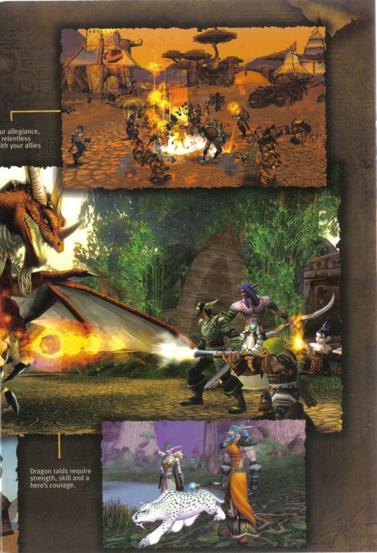 Inside Cover for World of WarCraft (Macintosh and Windows) (DVD release (2007)): Flap 6