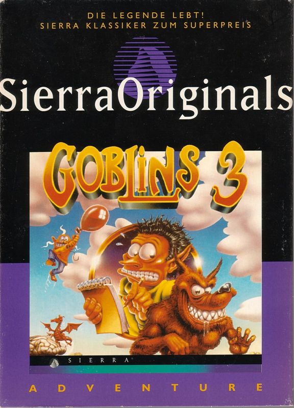 Front Cover for Goblins Quest 3 (DOS) (Sierra Originals release)