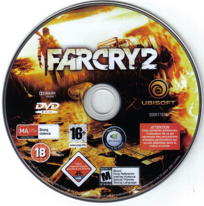 Far Cry 2 cover or packaging material - MobyGames