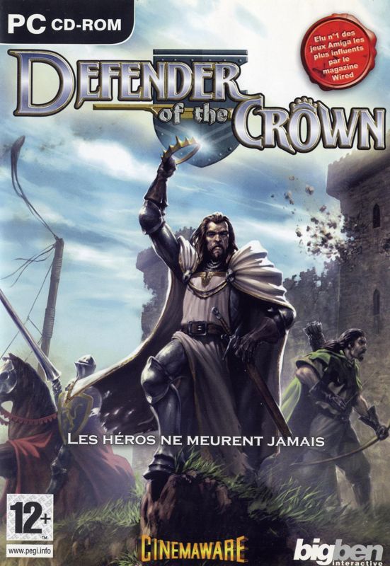 Front Cover for Defender of the Crown: Heroes Live Forever (Windows)