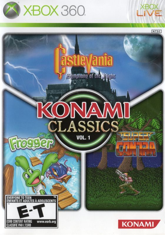Front Cover for Konami Classics Vol. 1 (Xbox 360)