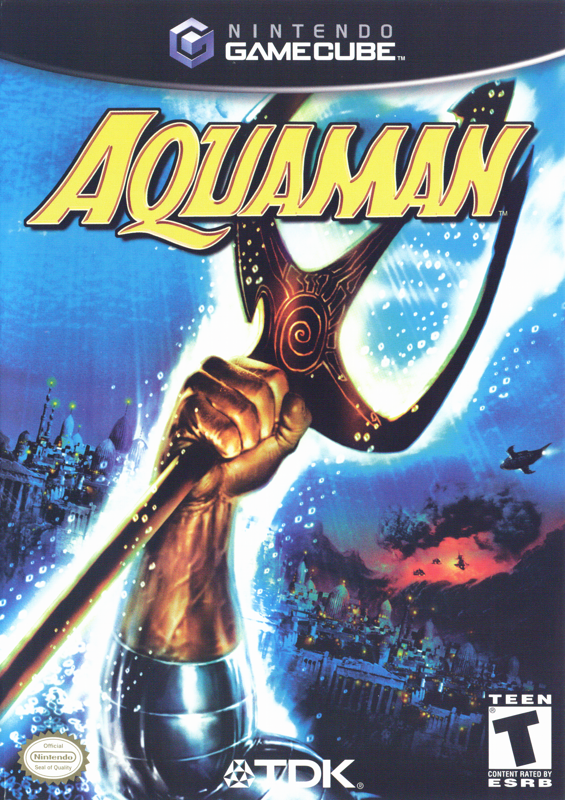 Aquaman Battle for Atlantis cover or packaging material MobyGames