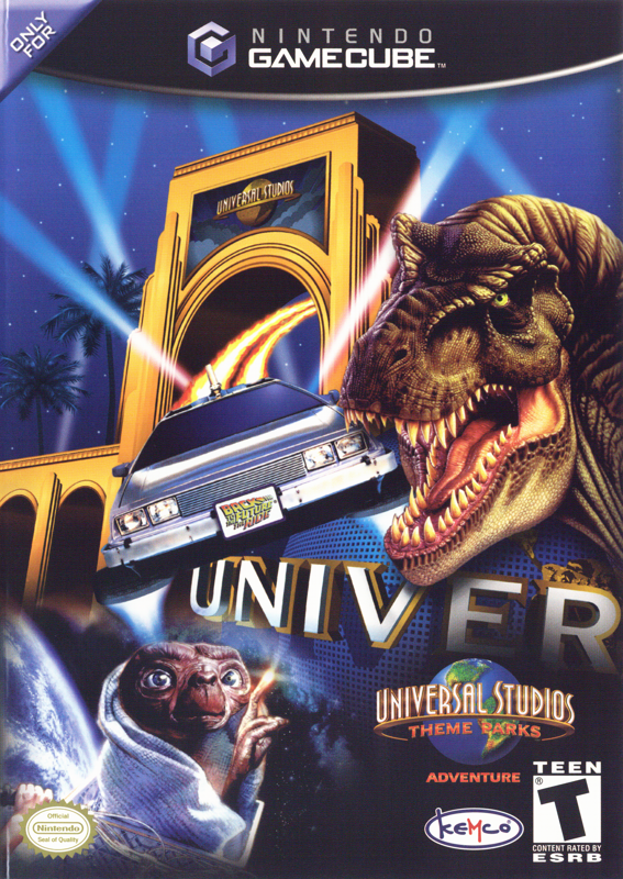 Front Cover for Universal Studios Theme Parks Adventure (GameCube)