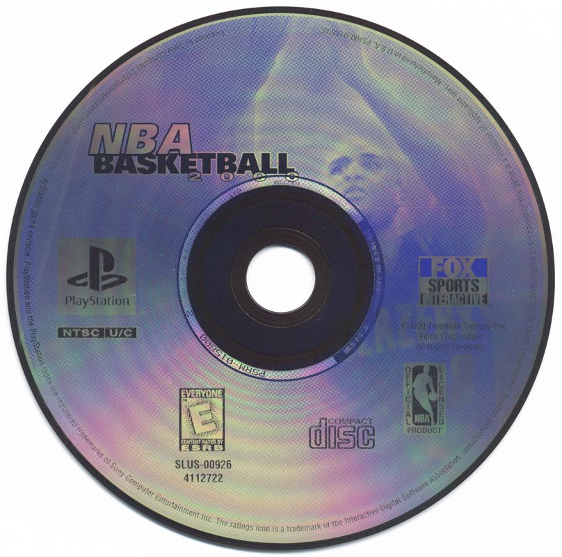 Media for NBA Basketball 2000 (PlayStation)