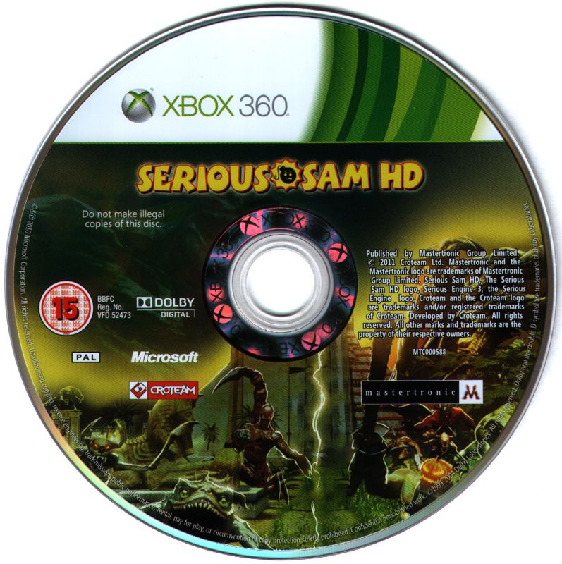 Media for Serious Sam HD (Xbox 360)