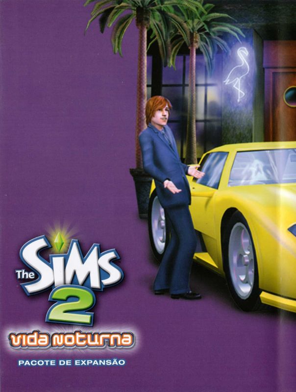 Inside Cover for The Sims 2: Nightlife (Windows) (Re-release): Left