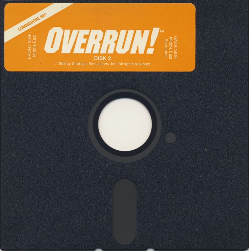 Media for Overrun! (Commodore 64): Disk 2