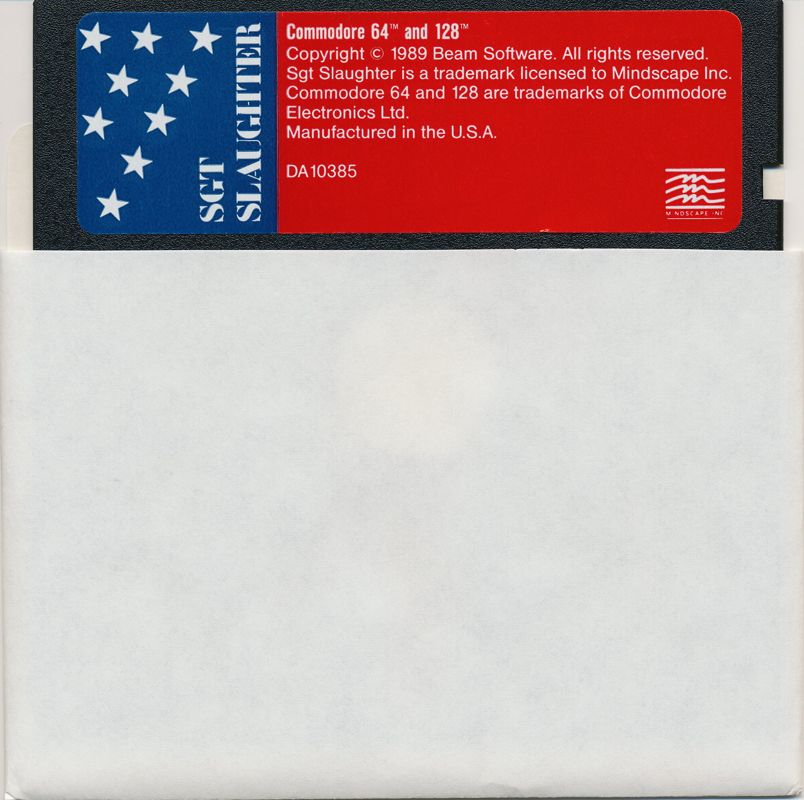 Media for Sgt Slaughter's Mat Wars (Commodore 64)