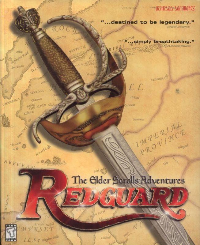 Front Cover for The Elder Scrolls Adventures: Redguard (Windows)