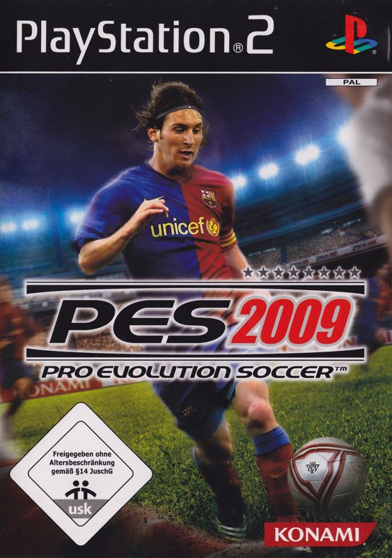 Front Cover for PES 2009: Pro Evolution Soccer (PlayStation 2)