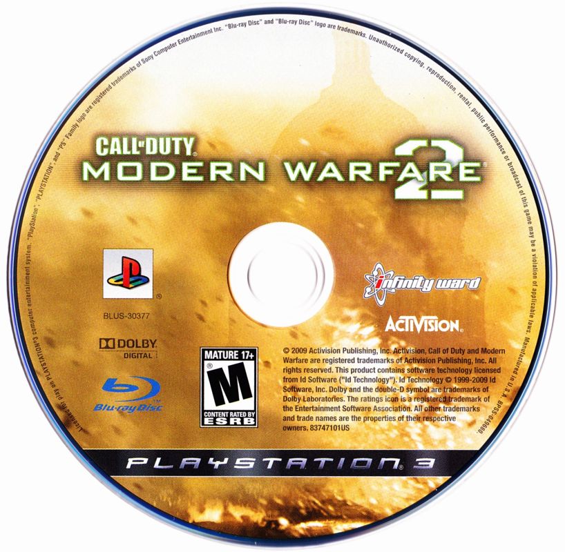 Media for Call of Duty: Modern Warfare 2 (PlayStation 3) (The Best-Selling PlayStation 3 Game of All-Time release)