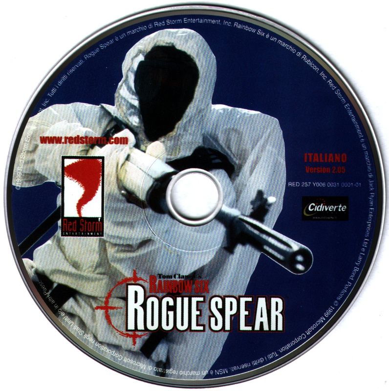 Media for Tom Clancy's Rainbow Six: Rogue Spear (Windows) (Cidiverte BIS release)