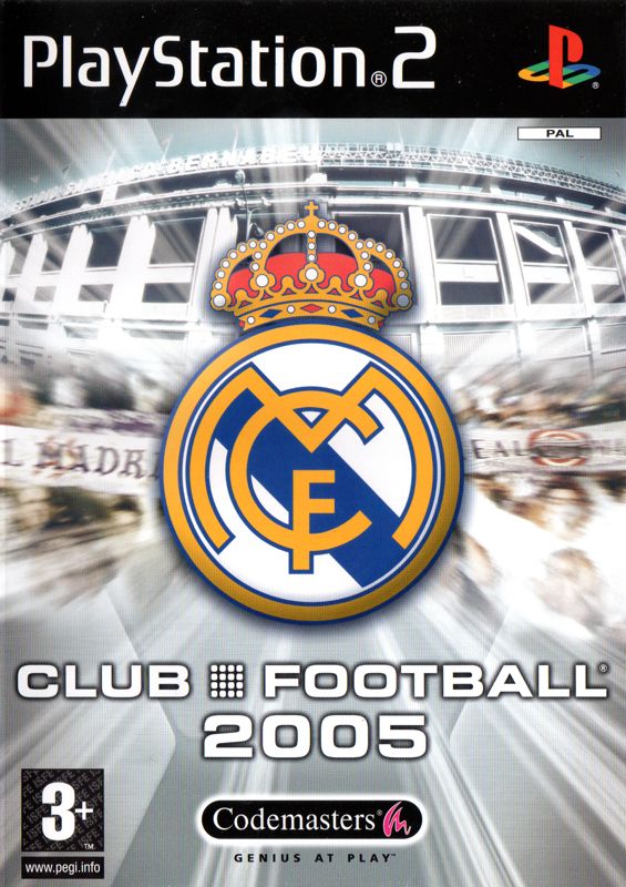 Front Cover for Club Football 2005 (PlayStation 2) (Real Madrid Club Football)