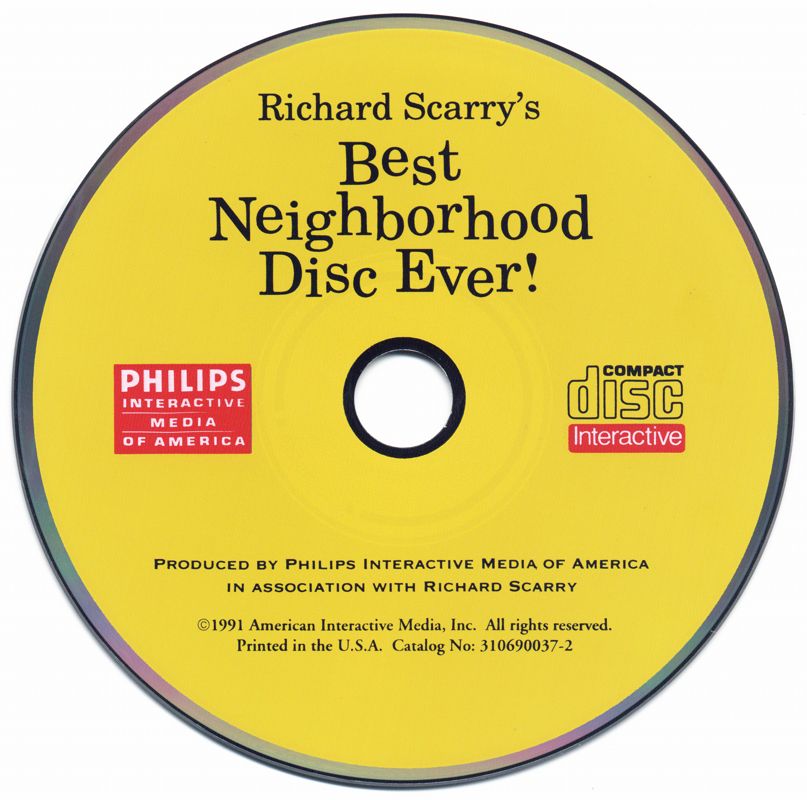 Media for Richard Scarry's Best Neighborhood Disc Ever! (CD-i)