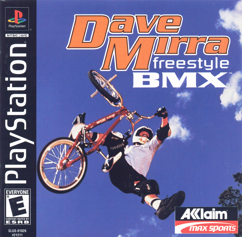 Front Cover for Dave Mirra Freestyle BMX (PlayStation): also Manual Front
