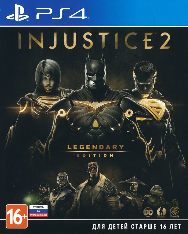 Front Cover for Injustice 2: Legendary Edition (PlayStation 4)