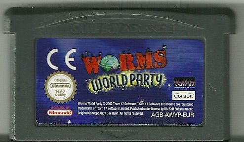 Media for Worms World Party (Game Boy Advance)