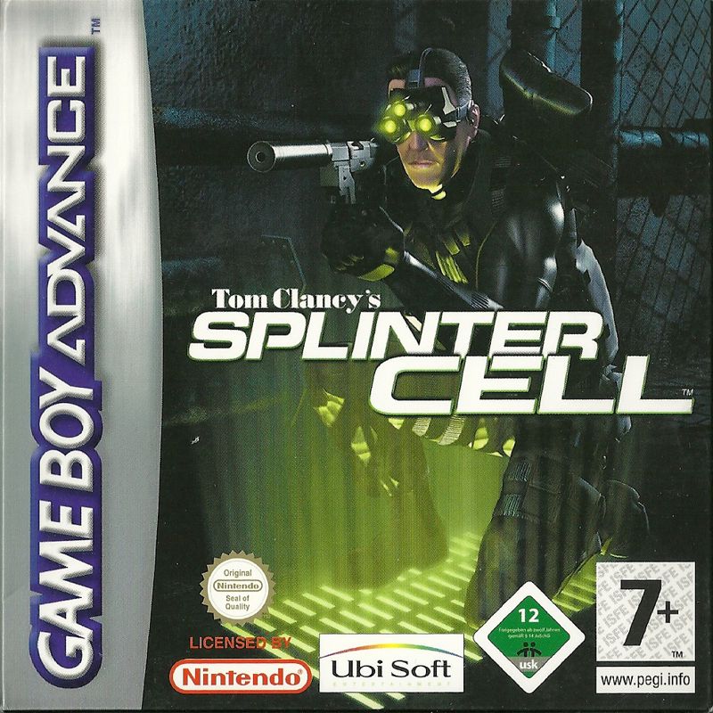 Front Cover for Tom Clancy's Splinter Cell (Game Boy Advance)