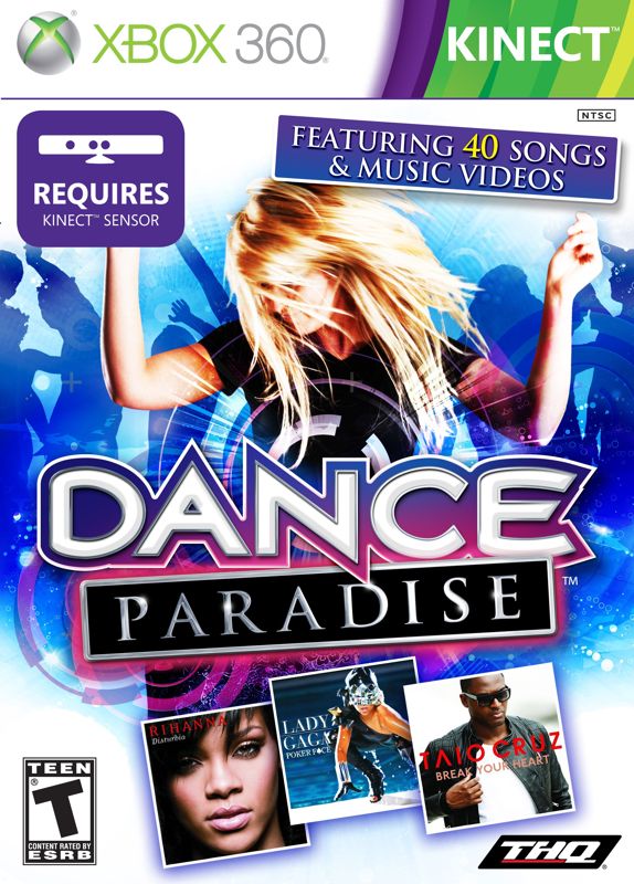 Front Cover for Dance Paradise (Xbox 360)