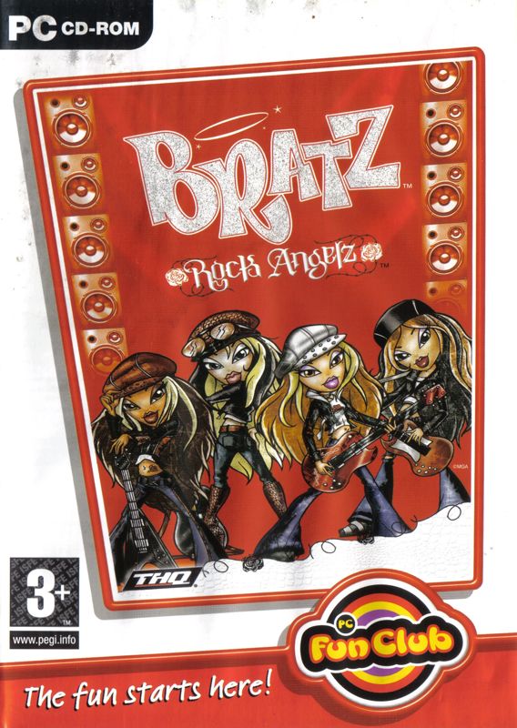 Front Cover for Bratz Rock Angelz (Windows) (Fun Club budget release)