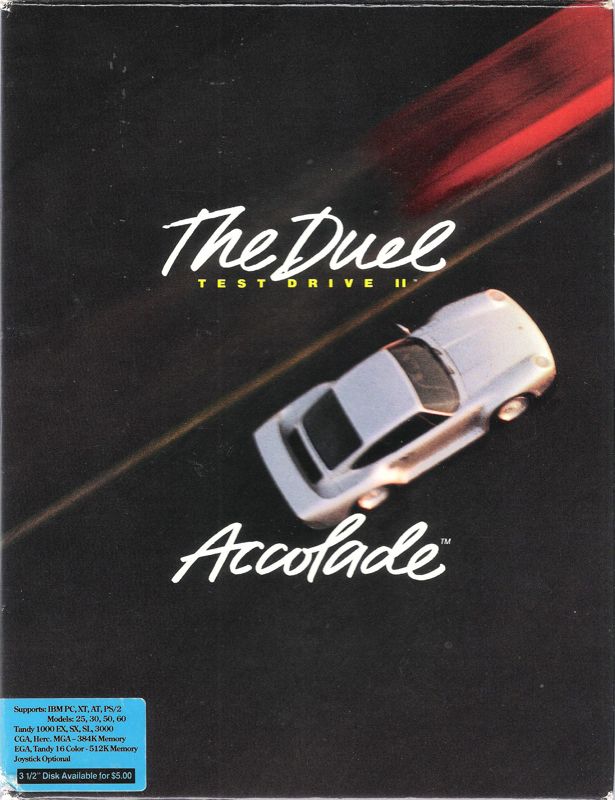 Front Cover for The Duel: Test Drive II (DOS)