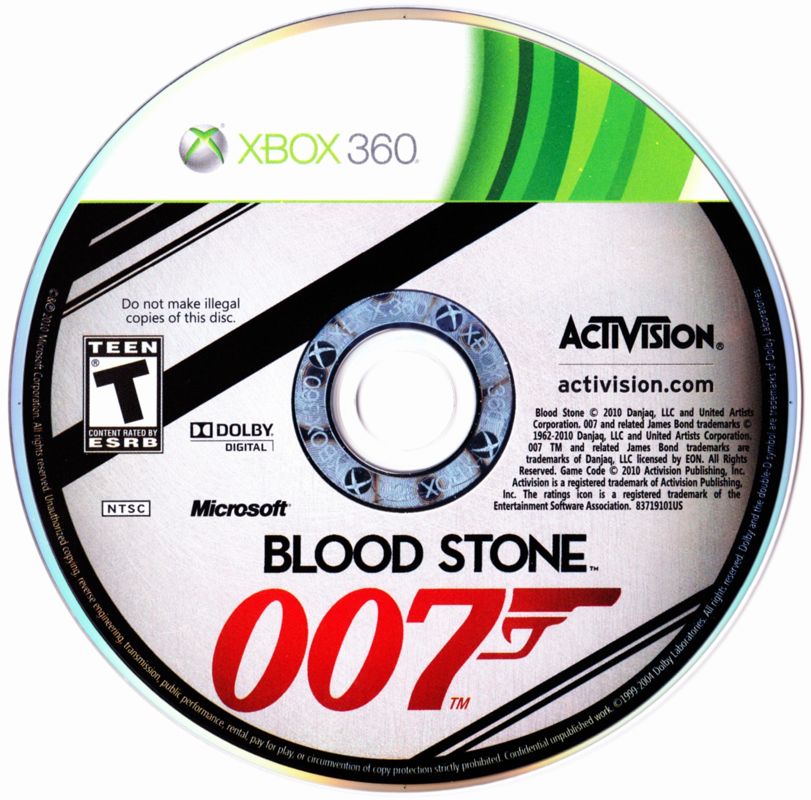 Media for 007: Blood Stone (Xbox 360)