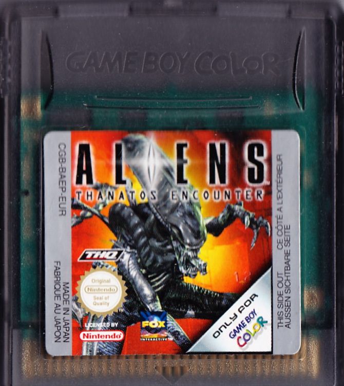 Media for Aliens: Thanatos Encounter (Game Boy Color)