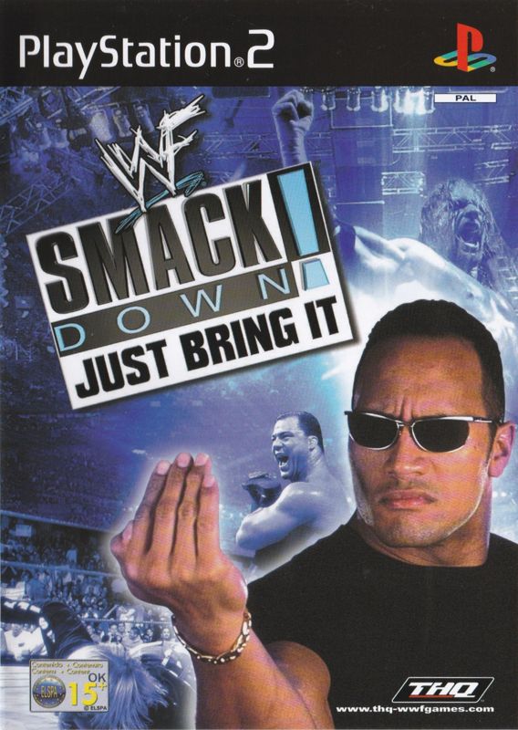 Front Cover for WWF Smackdown! Just Bring It (PlayStation 2)