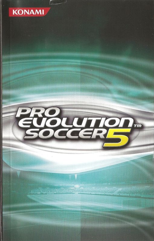 Manual for World Soccer: Winning Eleven 9 (PlayStation 2): Front