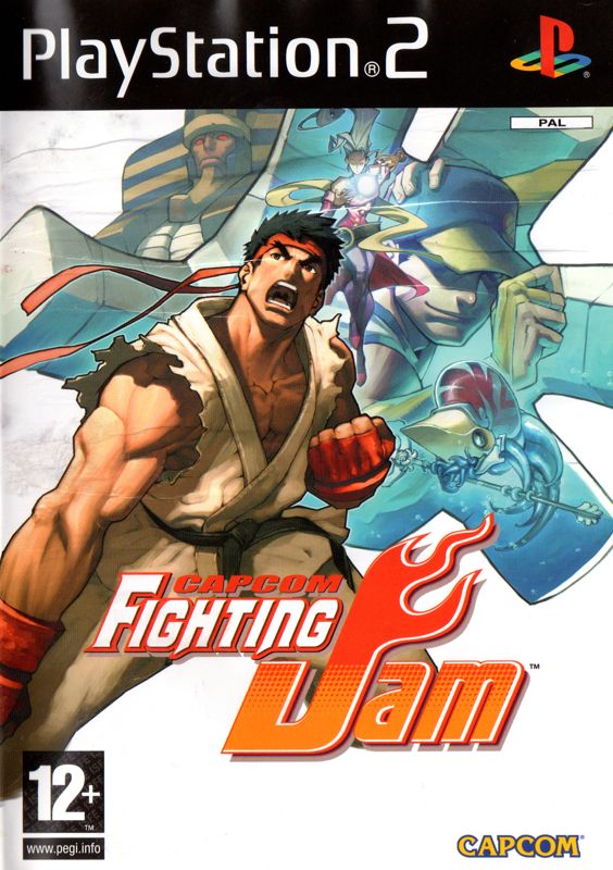 Front Cover for Capcom Fighting Evolution (PlayStation 2)