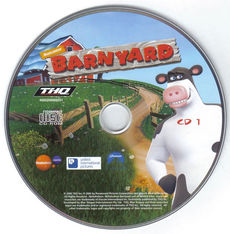 Media for Barnyard (Windows): Disc 1