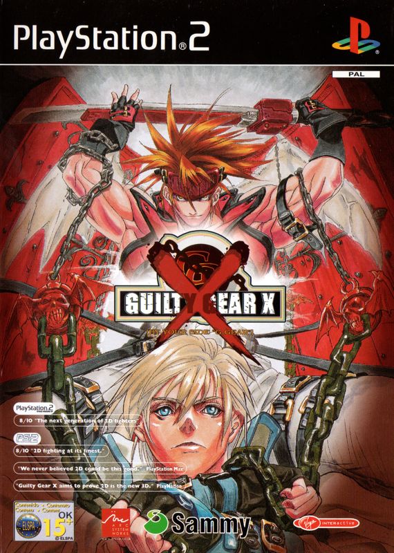 Guilty Gear X cover or packaging material - MobyGames