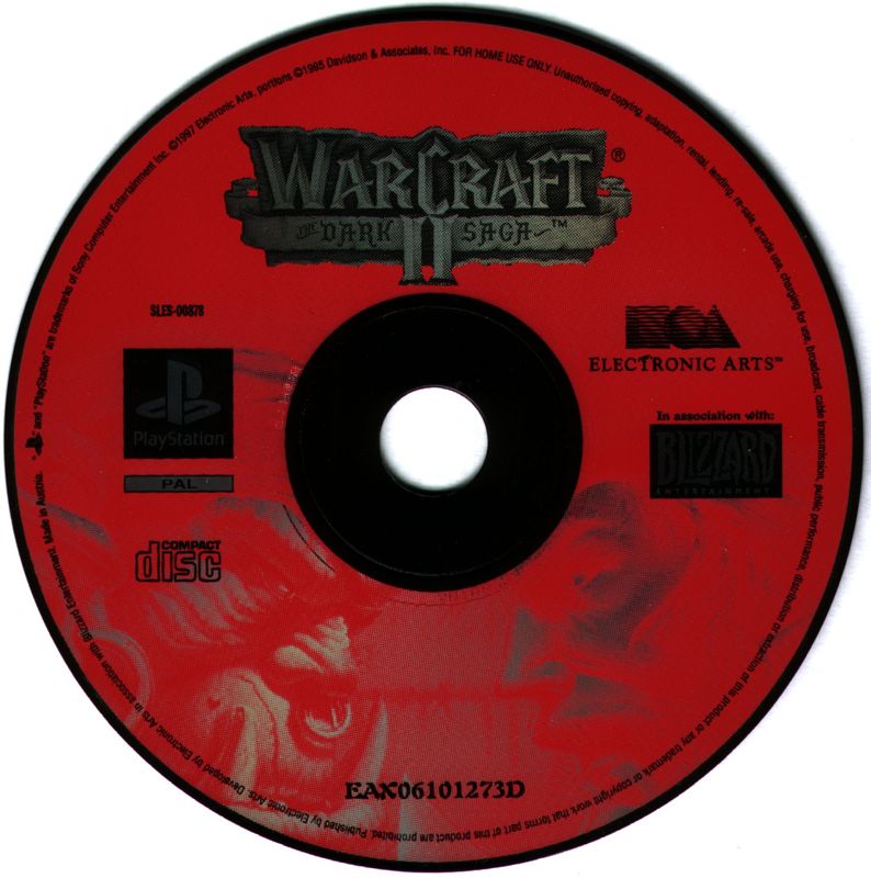 Media for WarCraft II: The Dark Saga (PlayStation)