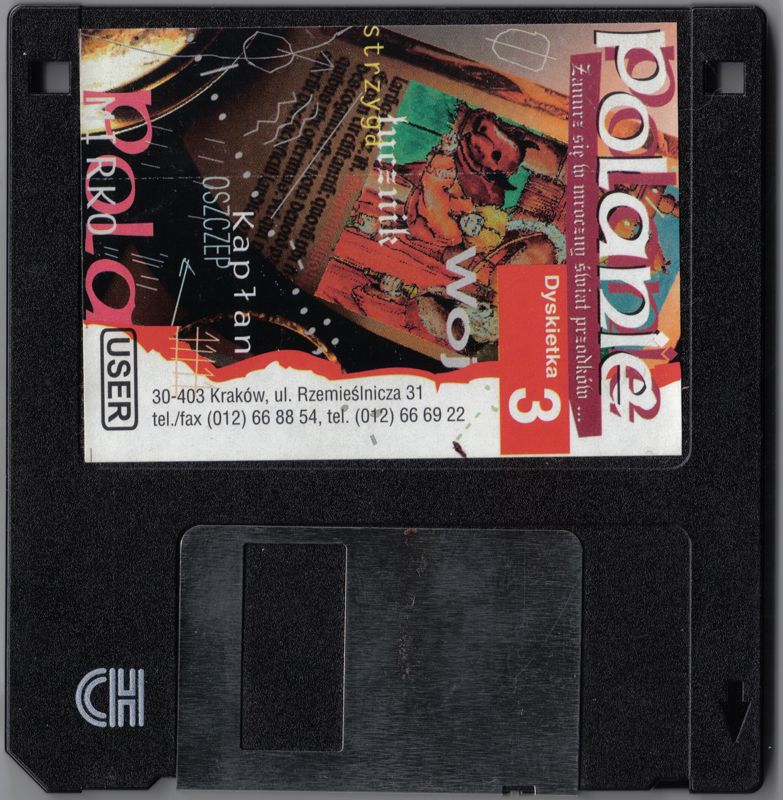 Media for Polanie (DOS) (3.5" floppy disk release): Disk 3