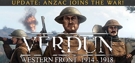 Front Cover for Verdun: 1914-1918 (Linux and Macintosh and Windows) (Steam release): ANZAC Update Cover Art