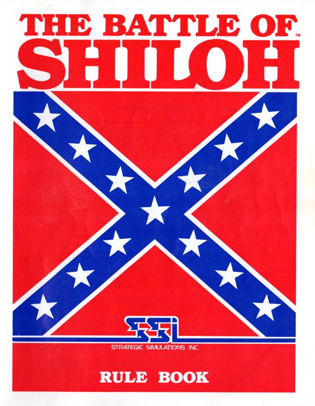 Manual for The Battle of Shiloh (Apple II and Atari 8-bit)