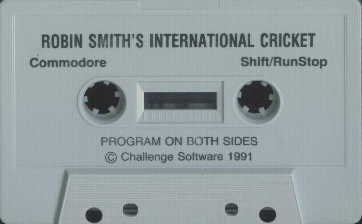 Media for Robin Smith's International Cricket (Commodore 64)