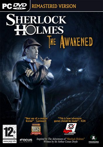 Front Cover for Sherlock Holmes: The Awakened - Remastered Edition (Windows) (Promotional cover art released in October 2008)