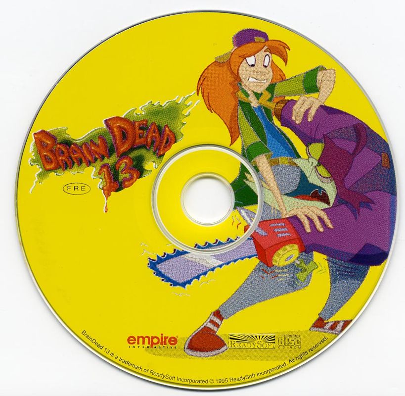 Brain Dead 13 cover or packaging material - MobyGames