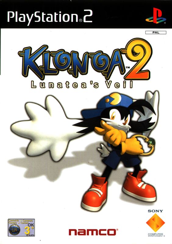 Front Cover for Klonoa 2: Lunatea's Veil (PlayStation 2)