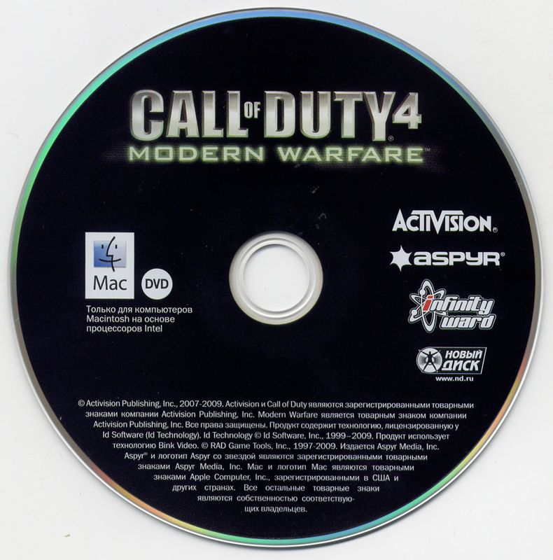 Media for Call of Duty 4: Modern Warfare (Macintosh)